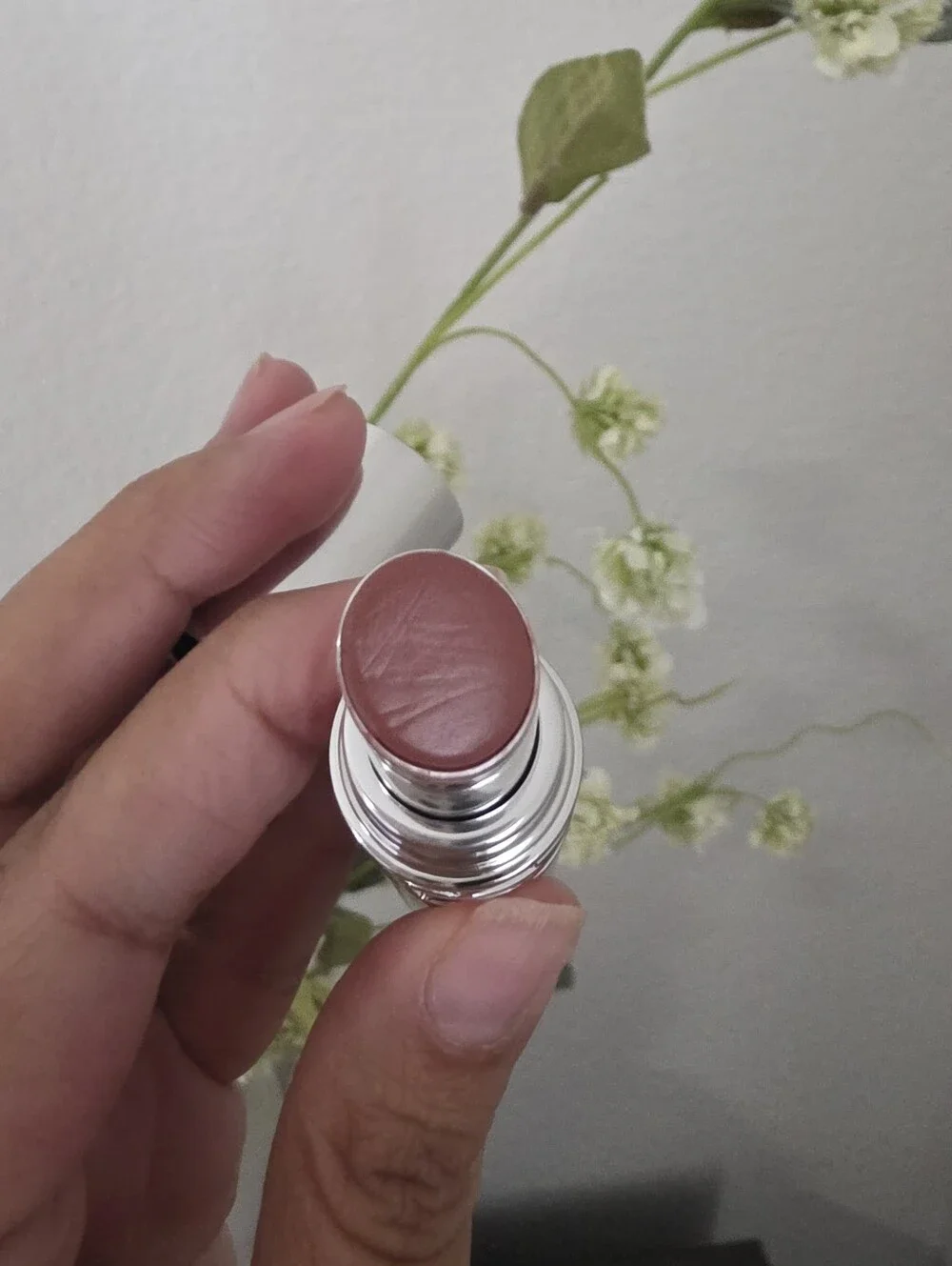YSL Loveshine Candy Glaze Lip Gloss Stick #15 Showcasing Nude